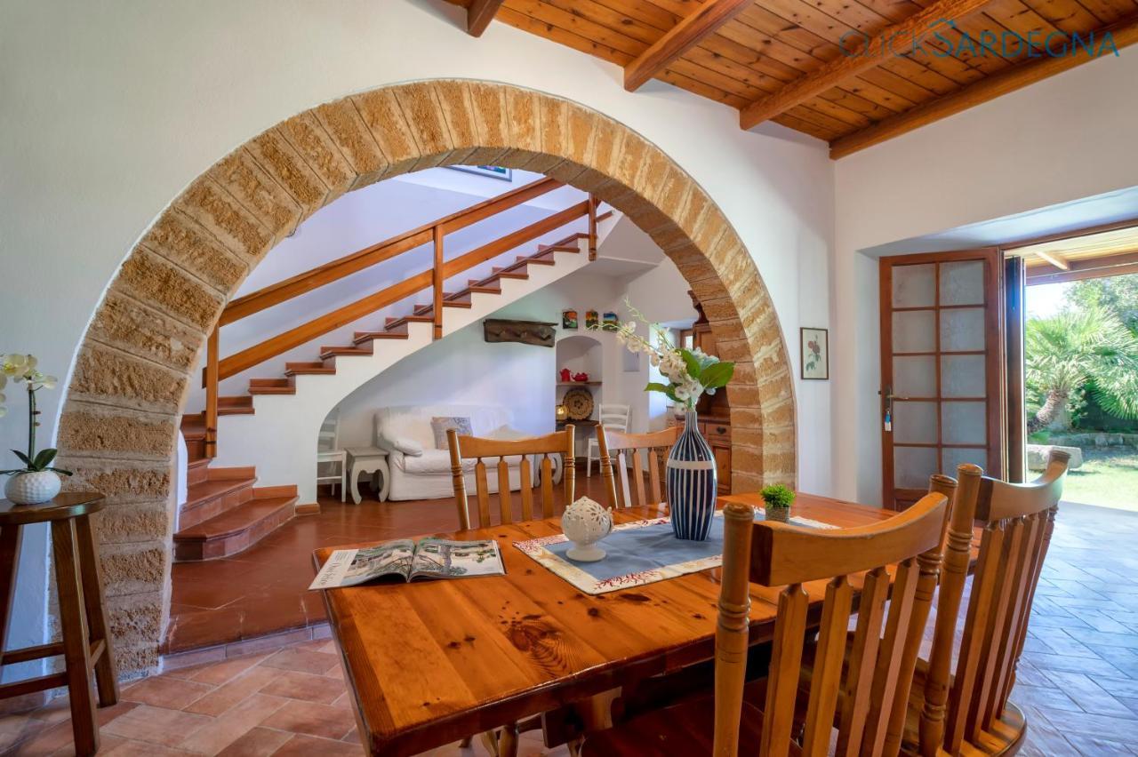 Villa Christiana Villa Del XV Secolo Con Piscina Ad Uso Esclusivo Alghero Eksteriør billede